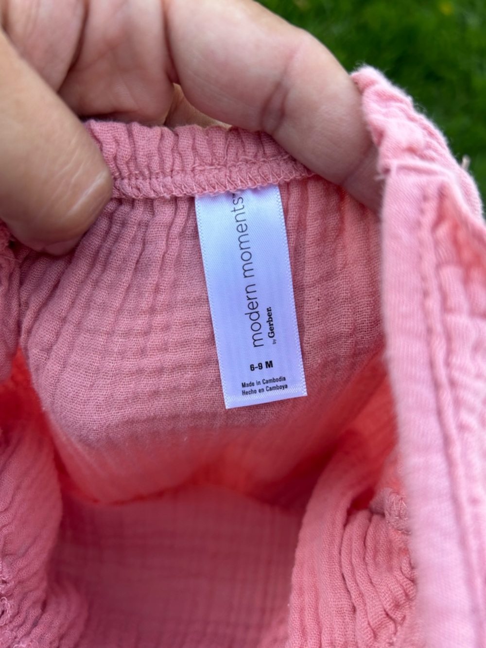 Gerber Pink Ruffled Romper One-Piece - Picture 5 of 6